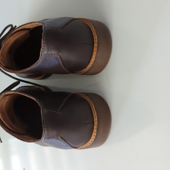 EUC Like New Clarks mens brown leather dress shoe 11 - Picture 5 of 12